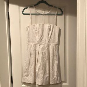 White Flare Dress